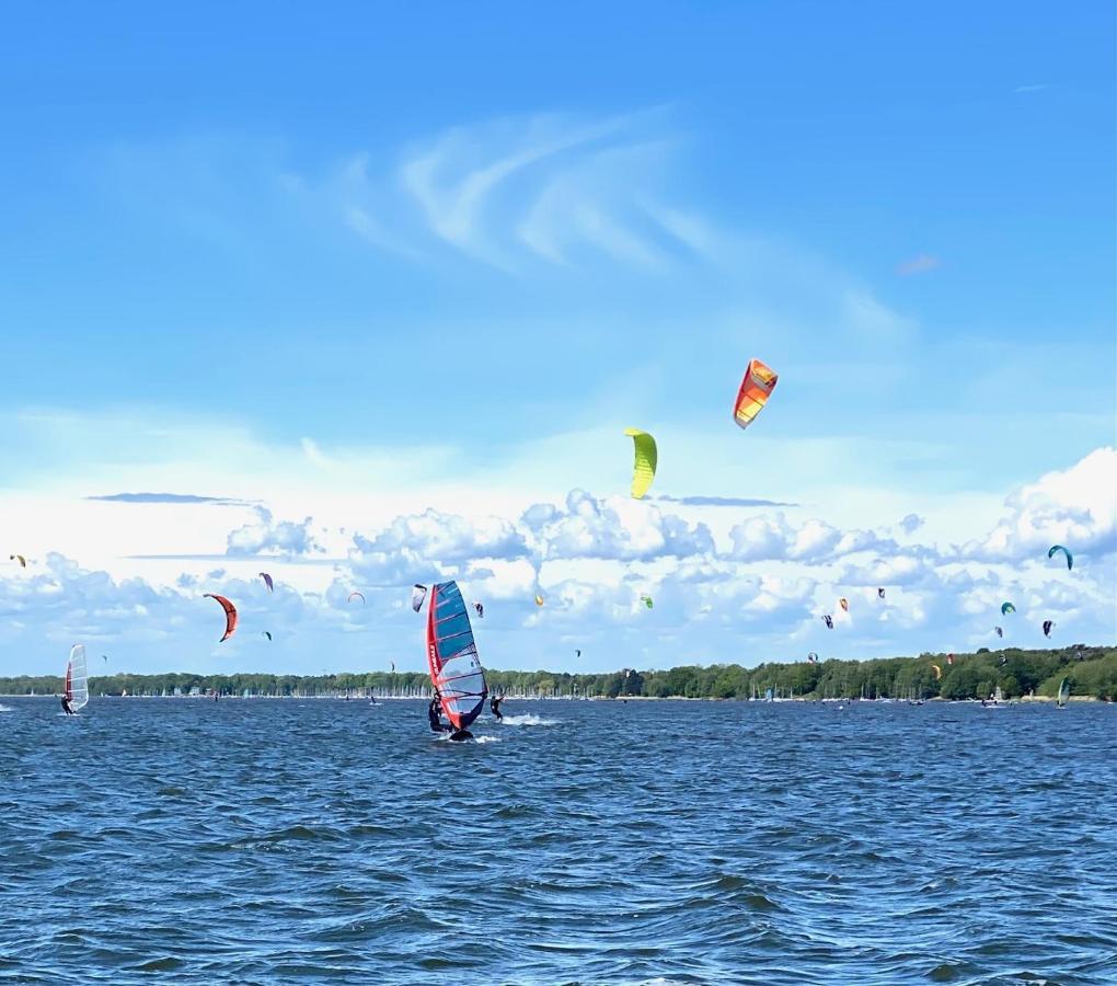 Ferien-Whg Stuenkel Nahe Steinhuder Meer Mit Garten Und Balkon Exteriör bild