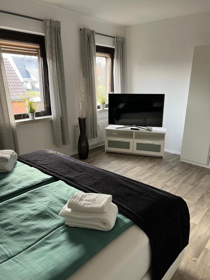 Ferien-Whg Stuenkel Nahe Steinhuder Meer Mit Garten Und Balkon Exteriör bild