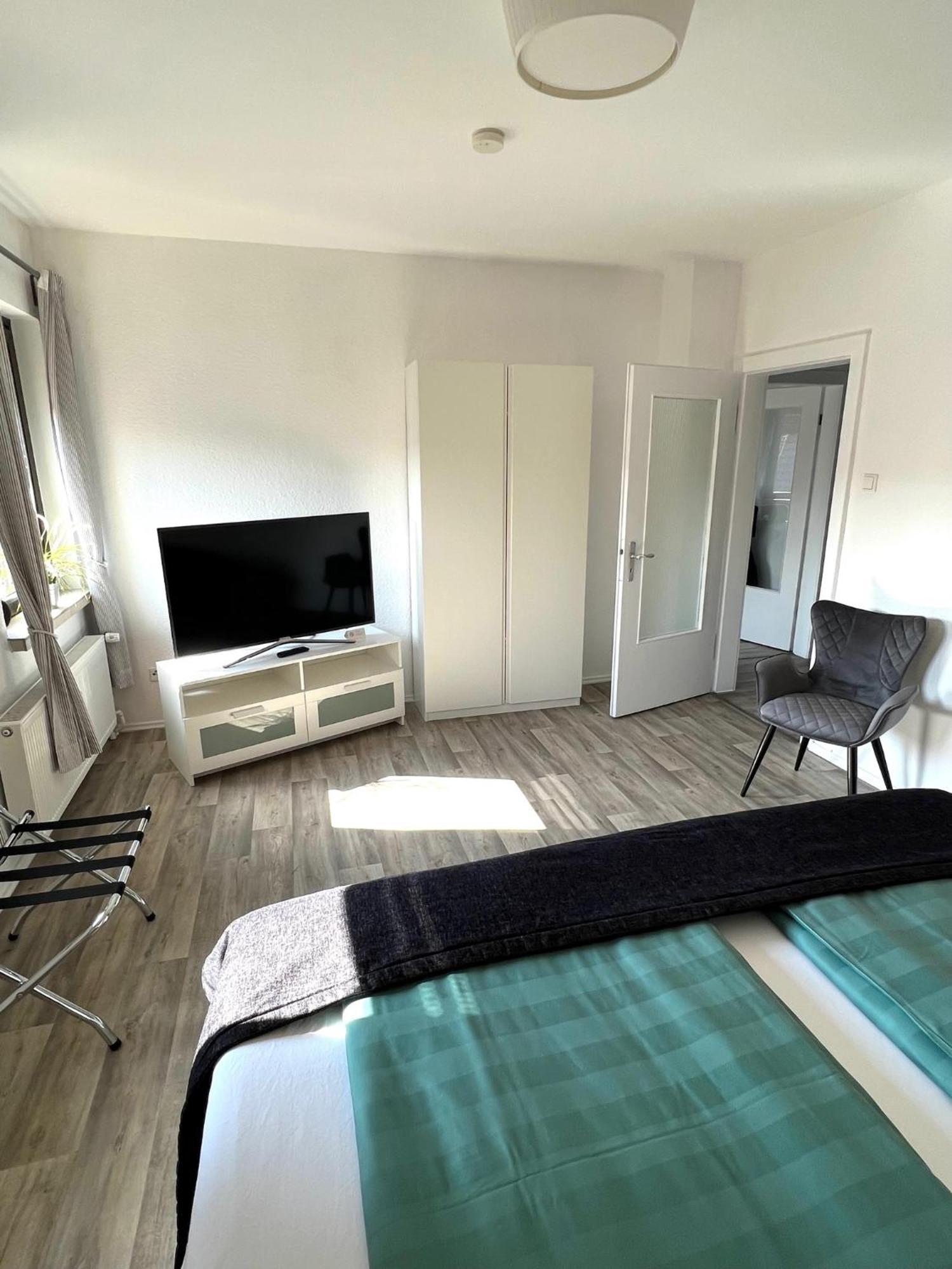 Ferien-Whg Stuenkel Nahe Steinhuder Meer Mit Garten Und Balkon Exteriör bild