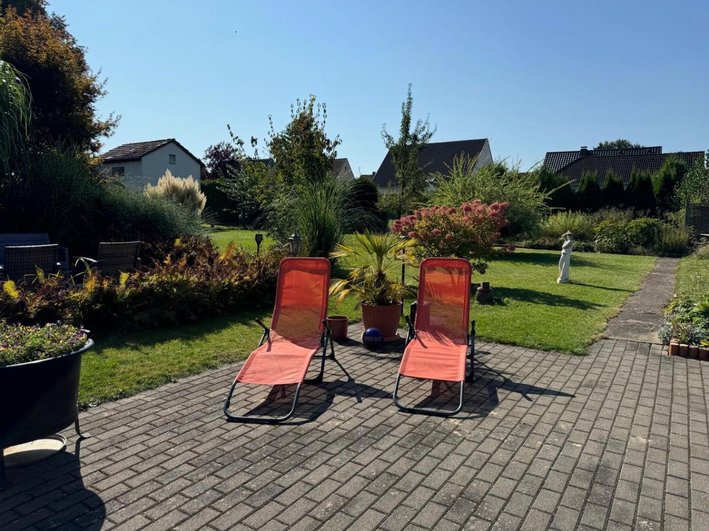 Ferien-Whg Stuenkel Nahe Steinhuder Meer Mit Garten Und Balkon Exteriör bild